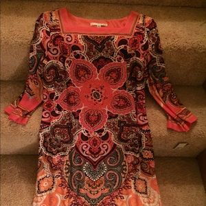 Paisley dress. Size 10. Brand new with tags